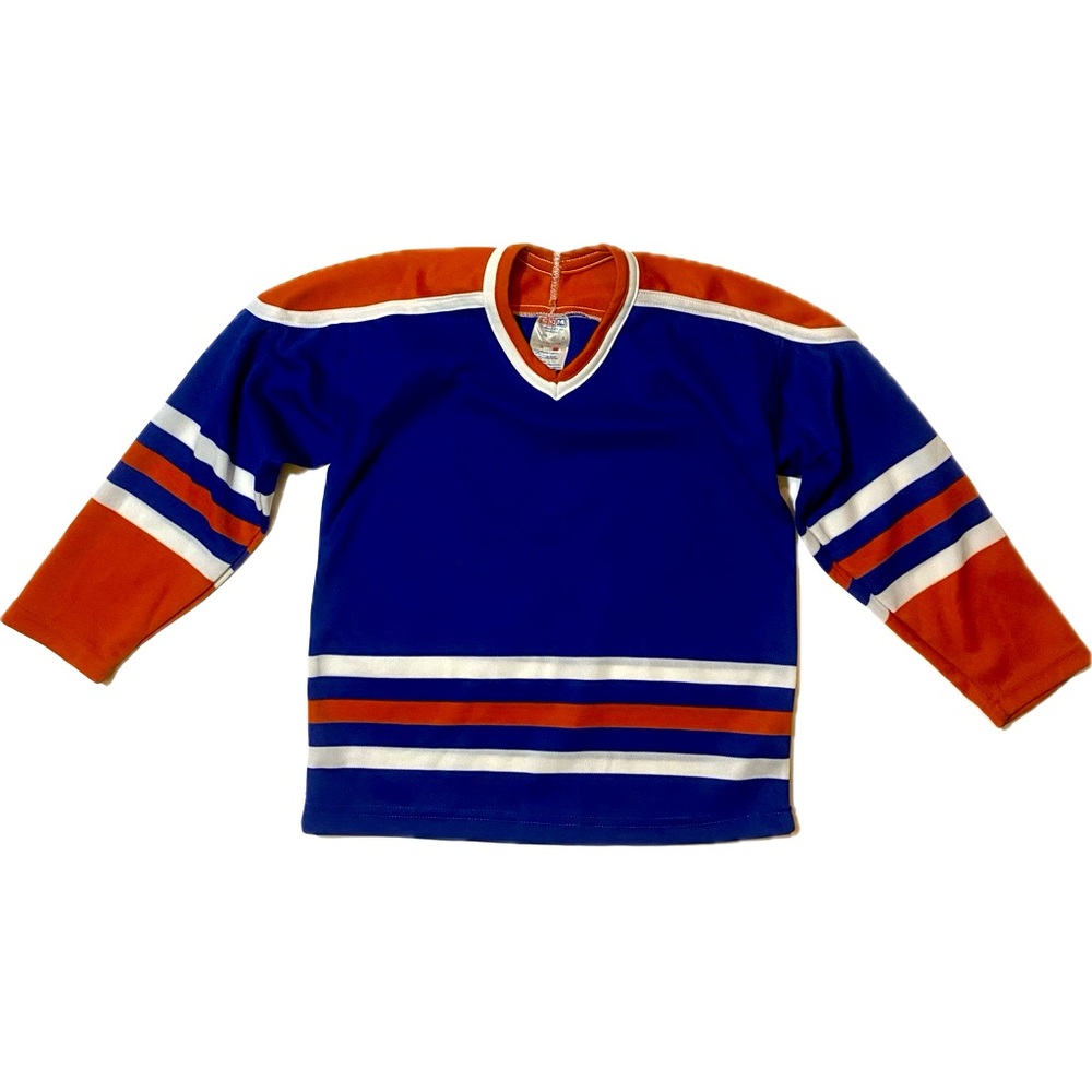 Vtg New York Hockey Jersey Youth Medium CCM NHL